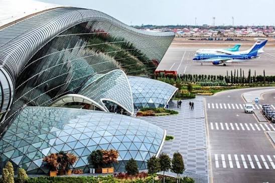 ReminderToIslam's tweet photo. @shitcoin1992 @jacksonhinkle The main airport of Azerbaijan , located at capital, Baku. The drones were striked to Nakchivan https://t.co/uxZO4pn3FE