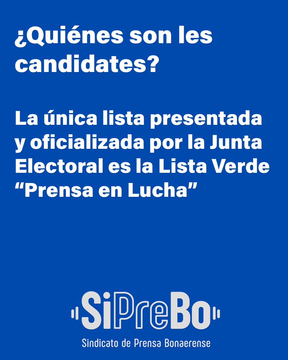 Sindicato de Prensa Bonaerense tweet media