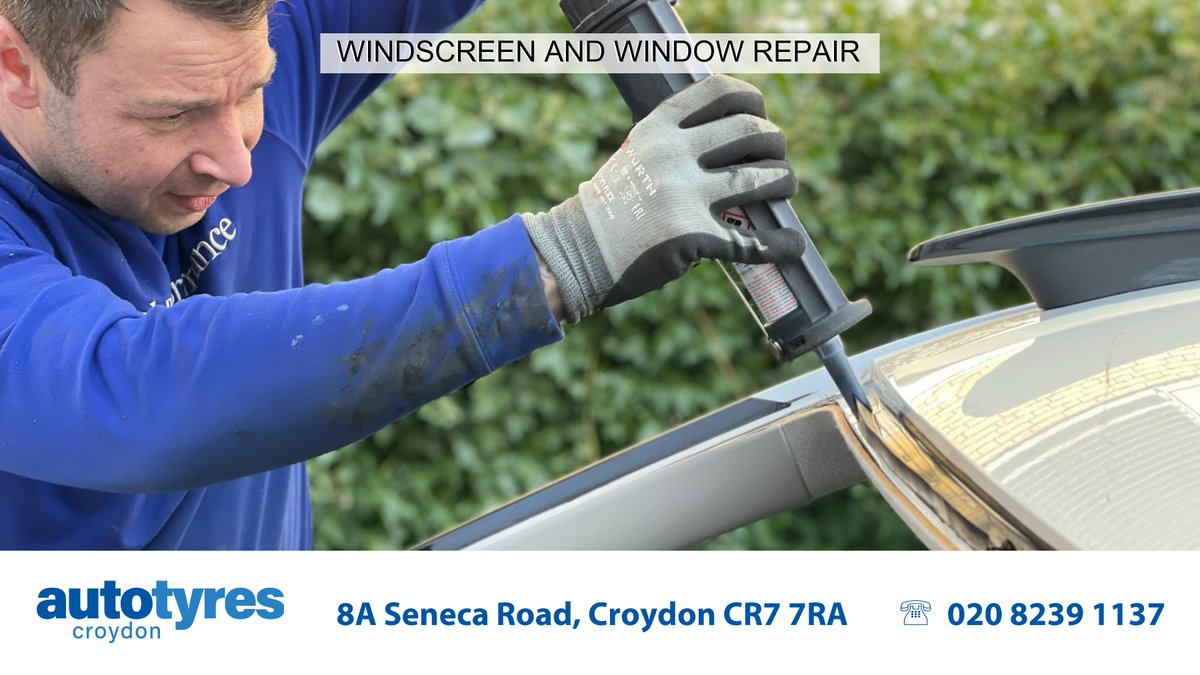 AutoTyresCroy's tweet photo. Most chips and small cracks in windows and windscreens can be repaired easily if they are caught soon after they happen. 
https://t.co/hDyYu1IWjT

#Croydon #Garage #MOT #MOTGarage #MOTtester #Mechanic #VehicleMechanic #CarServicing #GarageNewAddington #GarageWestCroydon https://t.co/qHrGCRIuRG