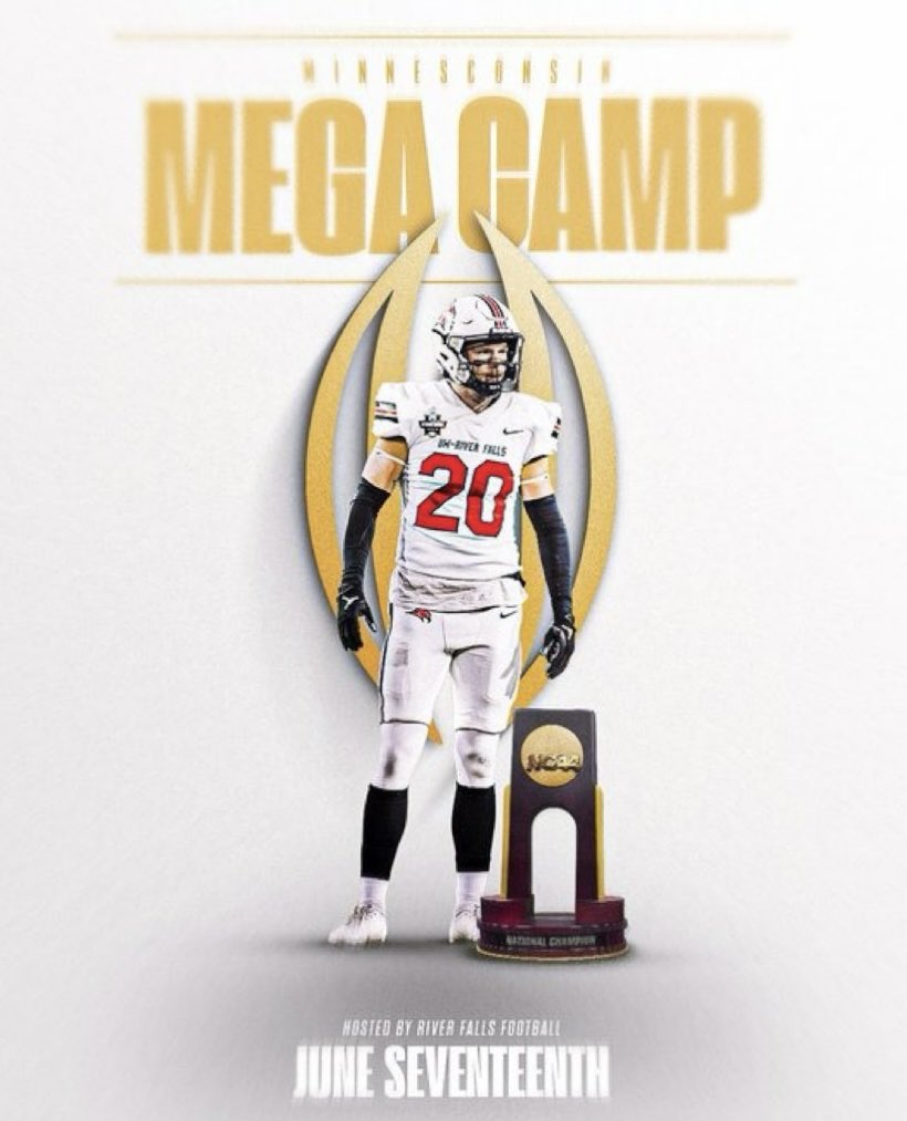 maximuswardR's tweet photo. Blessed to receive and invite to the minnesconsin mega camp on June 17th. Thank you @CoachMBrown_  for the opportunity. @CoachKensey @CoachFick @CoachHestness @CoachJ_Everett @CoachYonBoone @TufBorland https://t.co/yRi89ngP5H