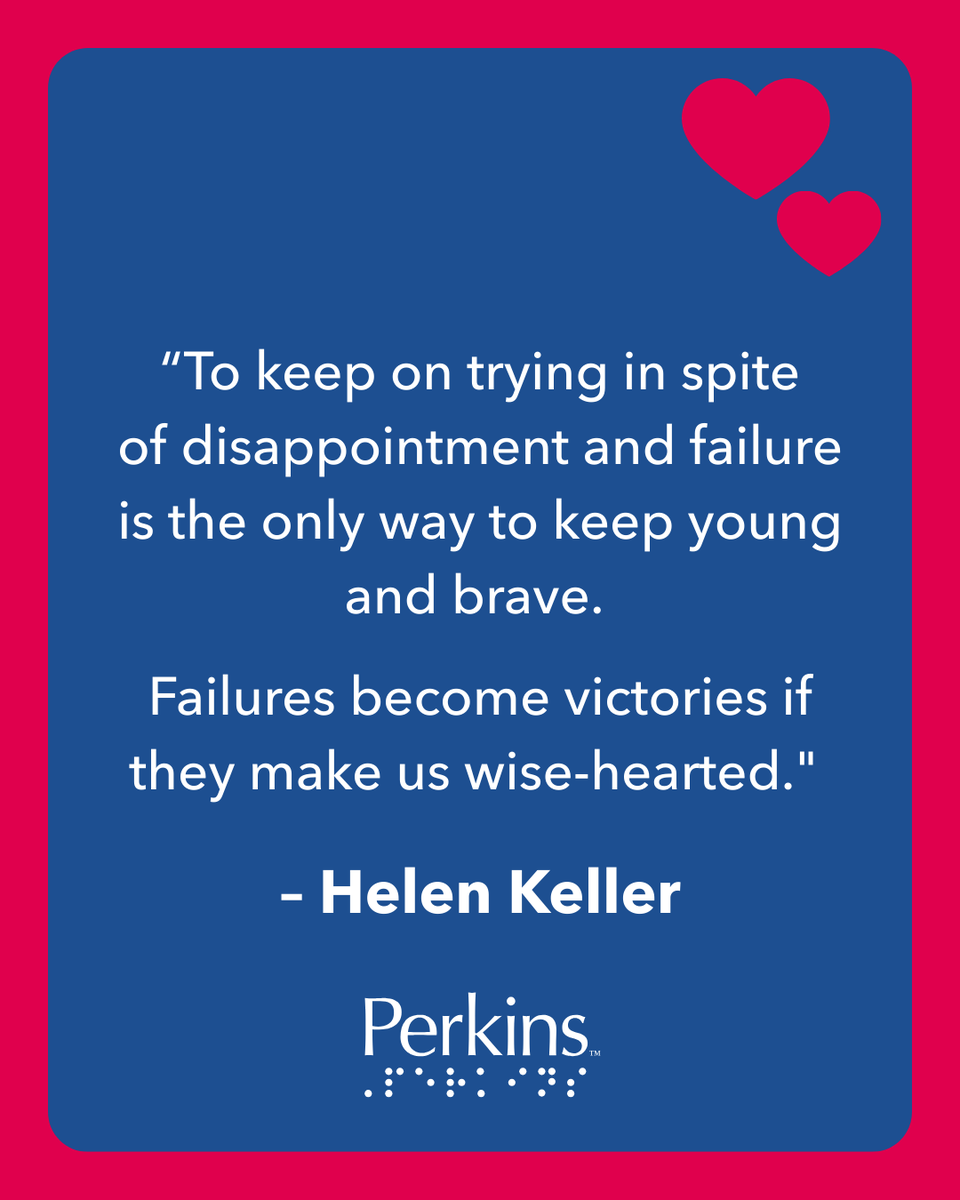 Perkins School for the Blind tweet media