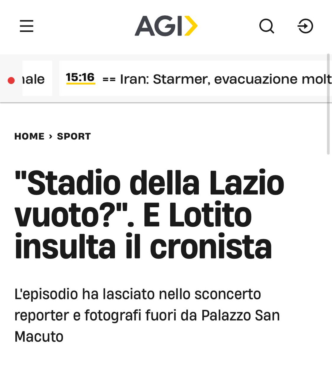 fede_marconi's tweet photo. Il rispetto che chiediamo, @aciapparoni, io e altri 45mila laziali, è anche quello nei confronti delle persone che - in un modo o nell’altro - hanno a che fare per motivi professionali con la Lazio, come i giornalisti. Episodi come quello di oggi fanno male all’immagine della nostra squadra, in Italia e nel mondo, e non rispettano la nostra “cazzo di storia” e le persone che ne hanno fatto parte. Chi vuole può unirsi alla nostra educata e rispettosa richiesta al presidente Lotito qui: