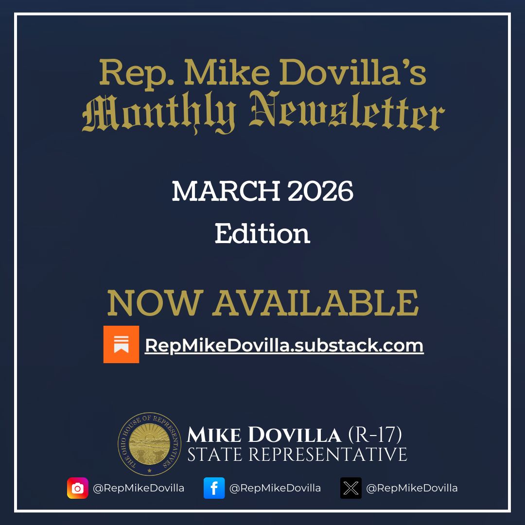 State Representative Mike Dovilla tweet media