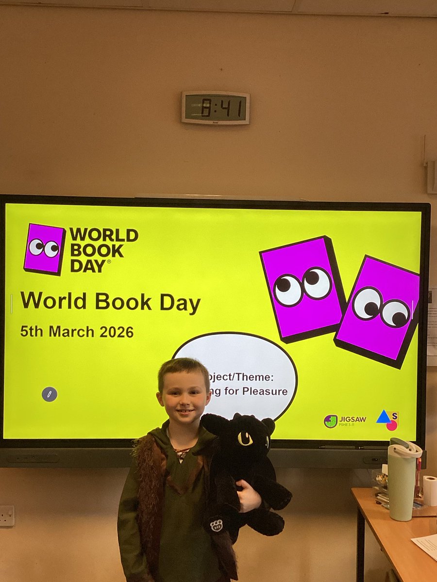 stmonicasbootle's tweet photo. Some fabulous costumes today in 4T! Weβre all excited to celebrate our love of reading for World Book Day! #welovereading #WorldBookDay2026 https://t.co/jqYlA0p8Uy