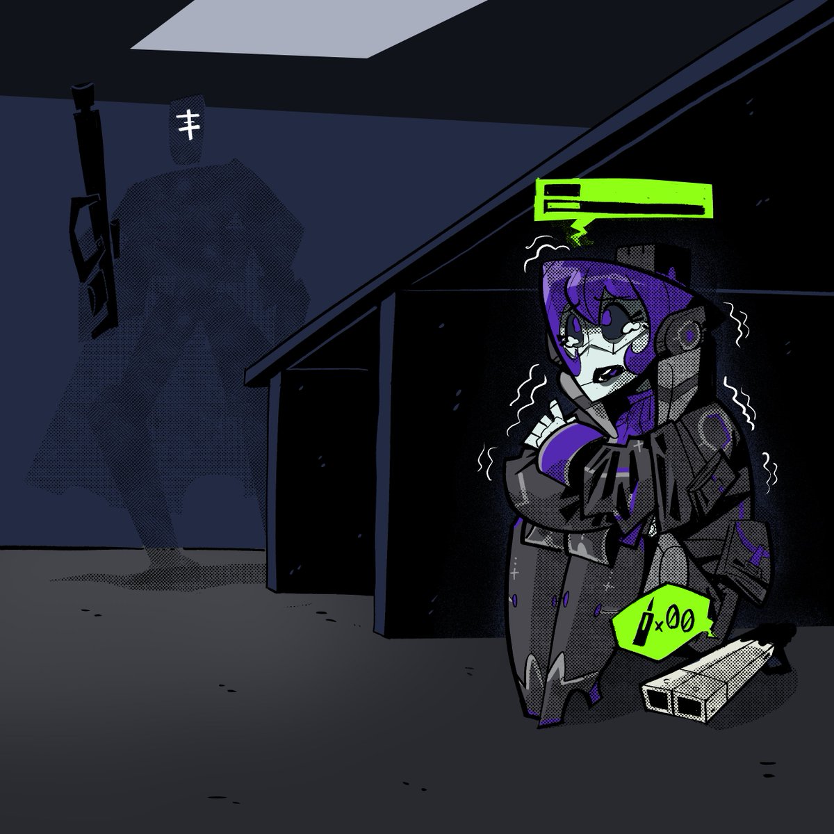 How it feels fighting Ghosts #Marathon #MarathonArt