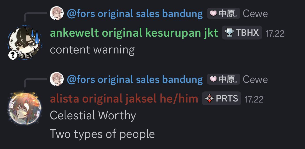 Two types of dukun: