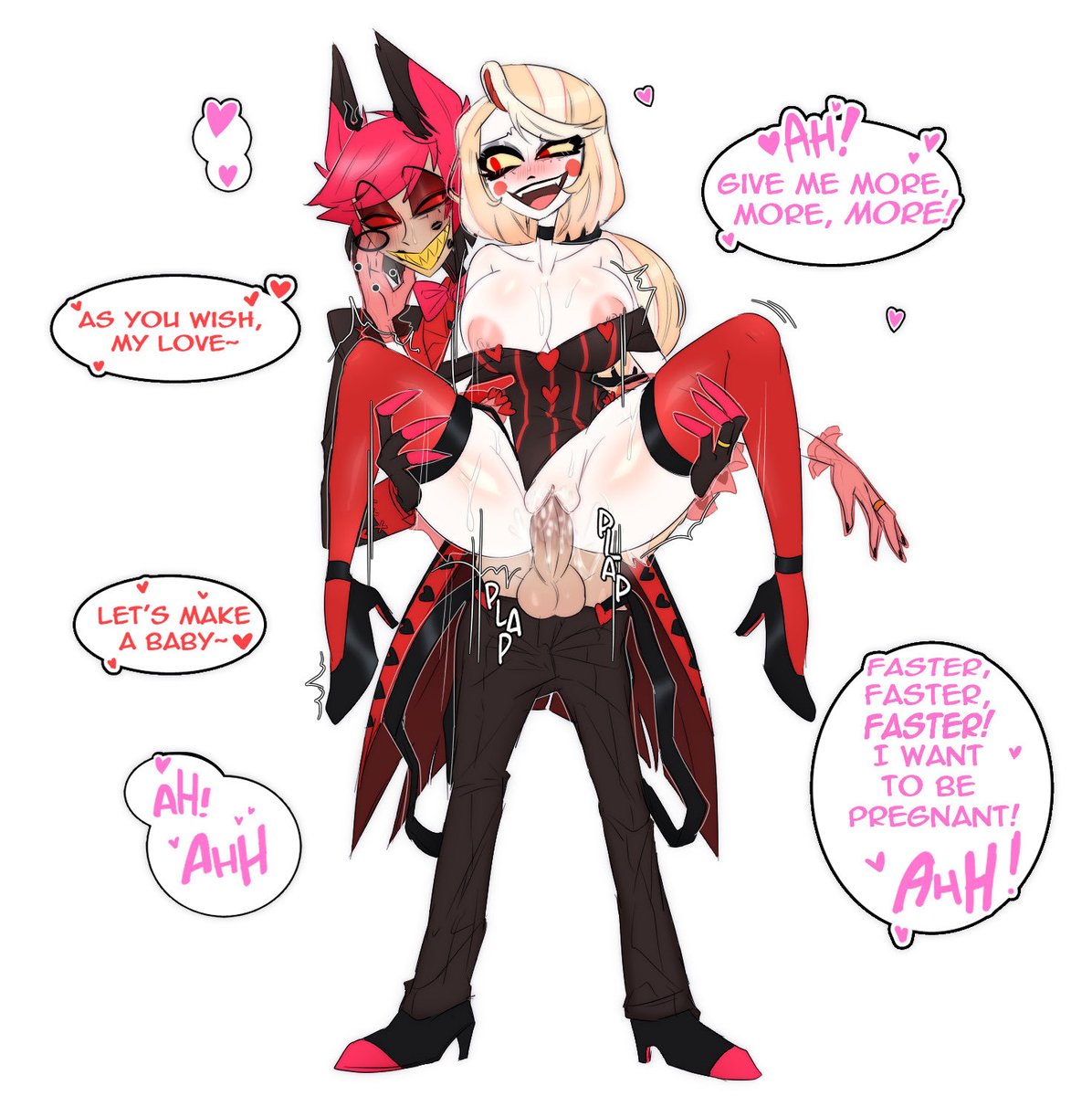 Alastor Charlastor Family 💗🔞 tweet media