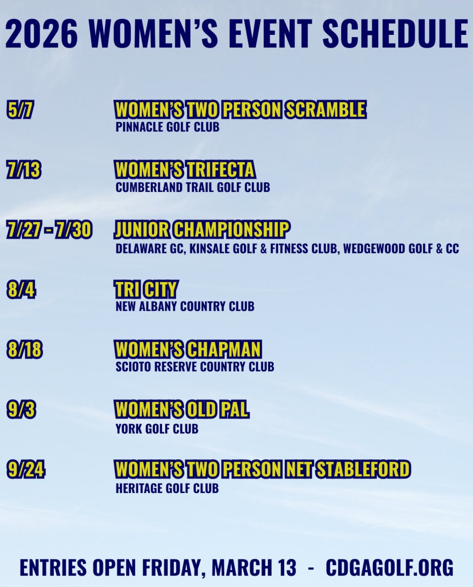 CDGA Golf tweet media