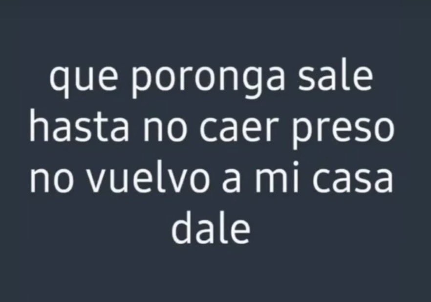 yo entre semana noo gracias no salgo más no quiero gastar más plata me cansé
yo el viernes19hs en el chat de mi compa: