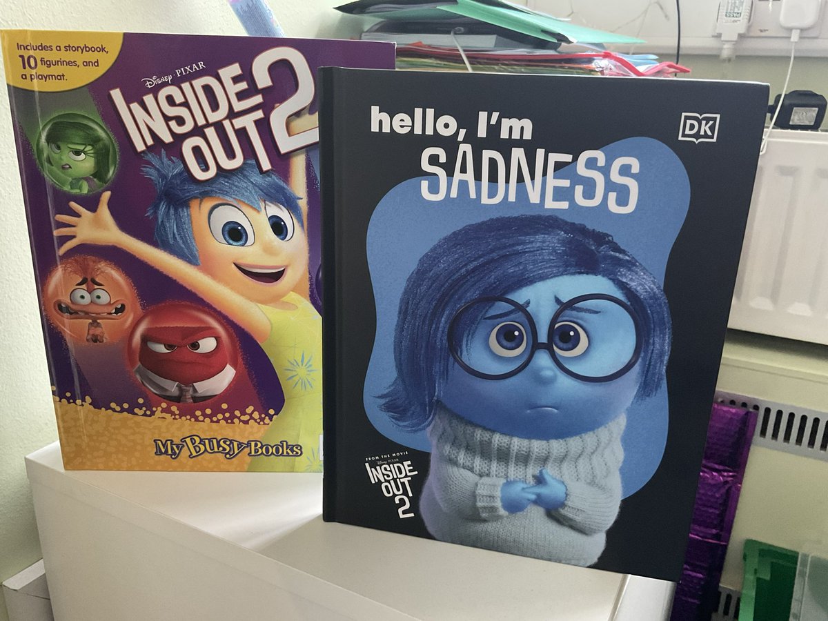 AbbeyPrimary's tweet image. There are a whole range of Inside Out emotions in the staff team today! #lovereading @WorldBookDayUK