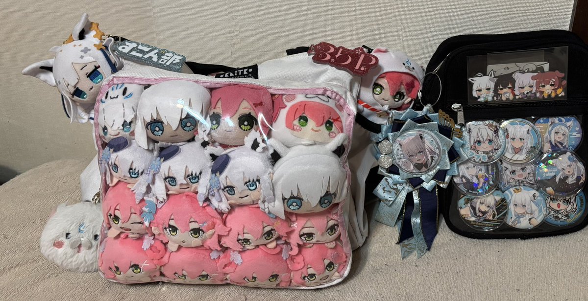 報告遅くなってしまいましたがこちらの痛バで参戦します！ 明日から