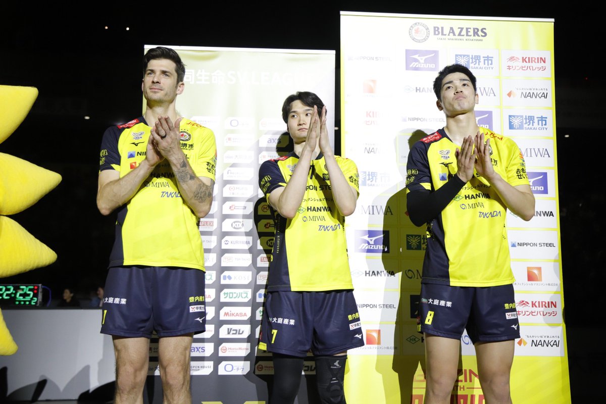 本日の試合のPOMは#1 マシュー・アンダーソン選手、#7 高梨健太選手