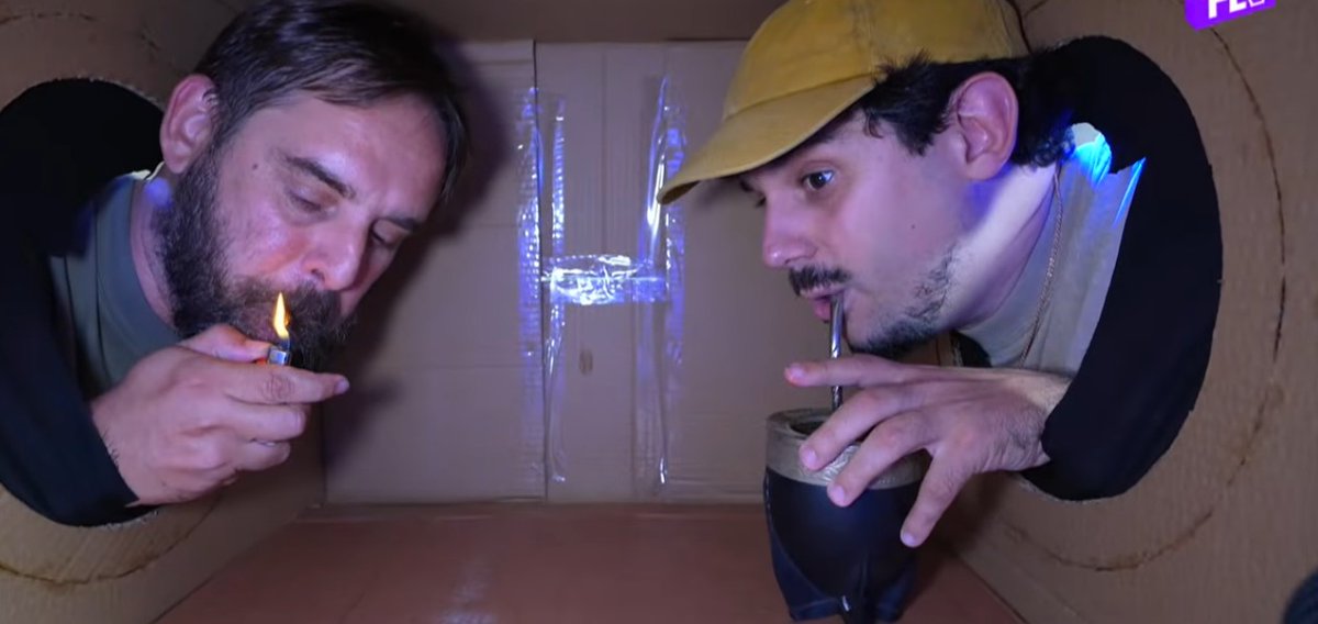 Cuando tu amigo te invita a tomar unos mates a su monoambiente