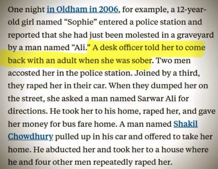 SirJBritain's tweet photo. I want to know who this desk officer is. 
I want this traitor put on trial and thrown in prison for the rest of his/her life.

This desk officer completely failed in their duty to safeguard a vulnerable child.
Utterly disgraceful. https://t.co/J7I5S73CrW