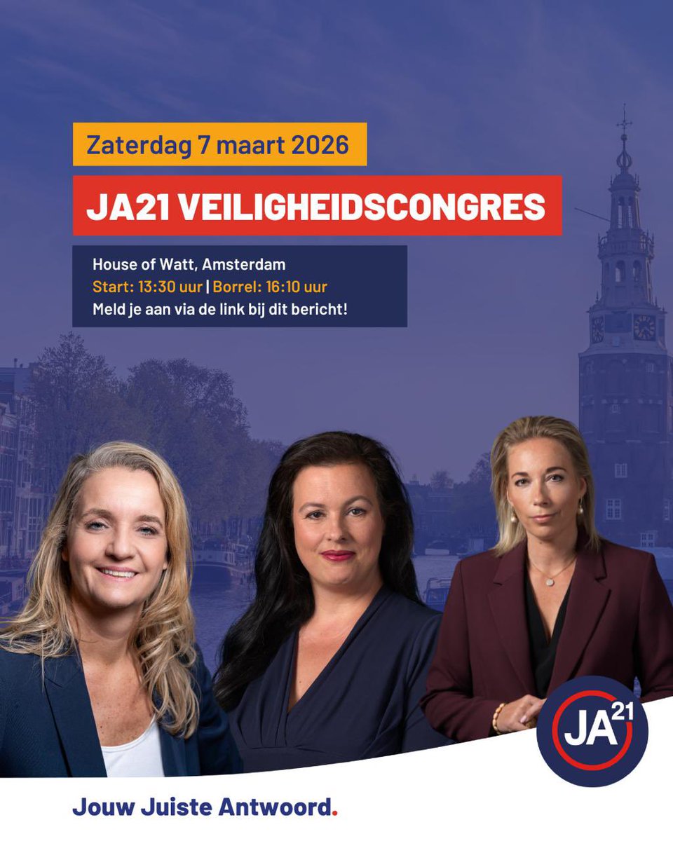 JA21 Amsterdam tweet media