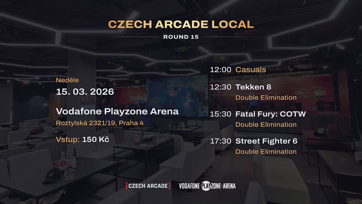 Czech Arcade — Czech Fighting Game Community tweet media