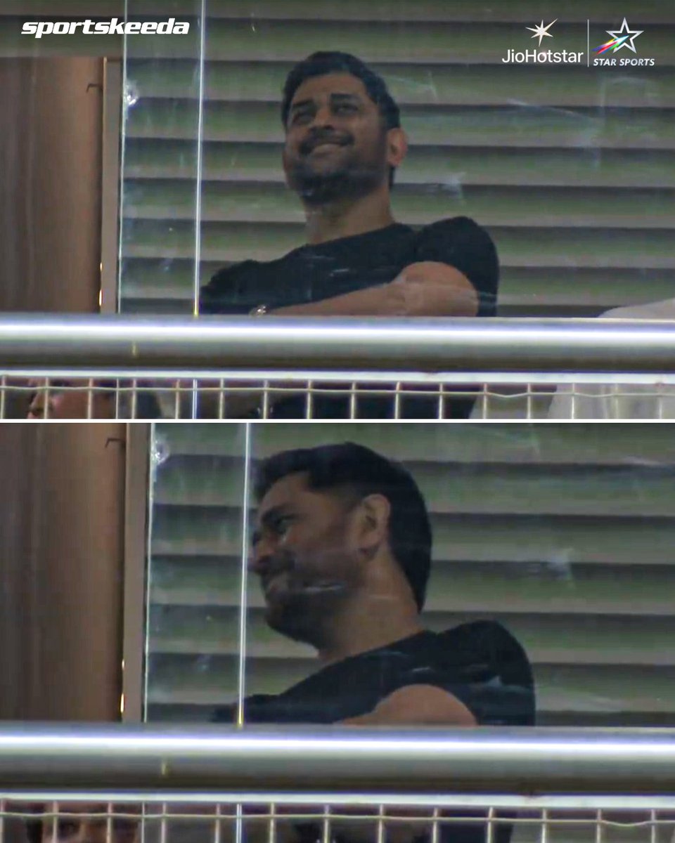 MS Dhoni at the iconic Wankhede, watching the #INDvENG semi-final clash! 🇮🇳🌟🏟️

#T20WorldCup #MSDhoni #Wankhede #Sportskeeda