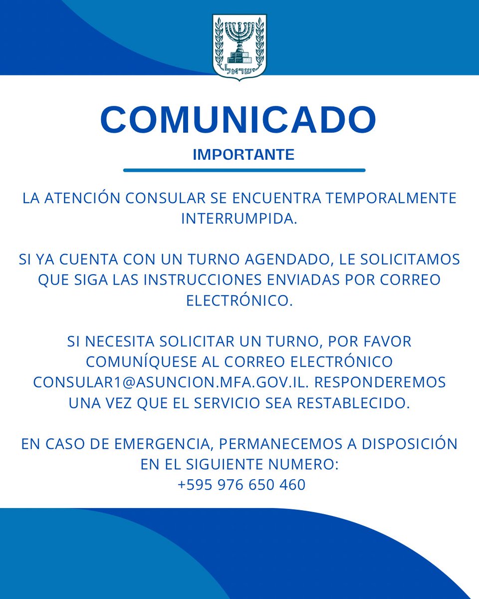 Embajada de Israel en Paraguay tweet media