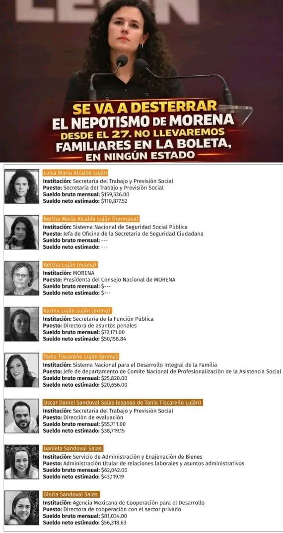 hruizedgar's tweet photo. @LuisaAlcalde @Claudiashein Con esto seguro de morena no https://t.co/CsEqZvaLU4
