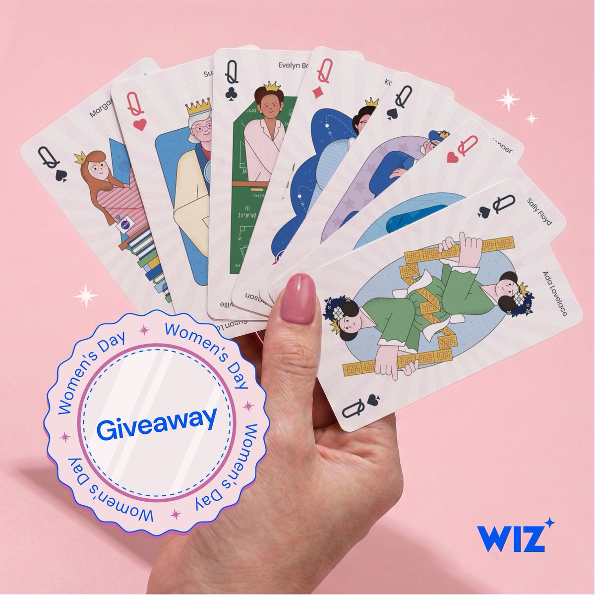 For Women's Day 2026, we created a custom deck of playing cards.

Oh, and DID WE MENTION THEY'RE ALL QUEENS? 👑

From Ada Lovelace writing the first computer algorithm to the women shaping AI &amp; cloud security today - every single card is *literally* a queen

#WomensDay