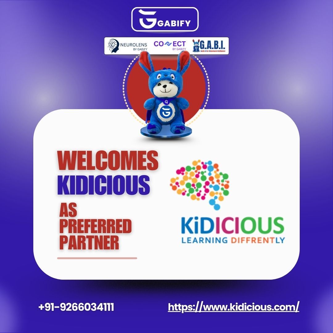 Gabify_life's tweet image. We’re excited to announce that Gabify Life is now the Preferred Partner for Child Psychological Screening with Kidicious in Noida!

#Gabify #Kidicious #AutismScreening #ADHDScreening #EarlyIntervention #ChildDevelopment #AIScreening