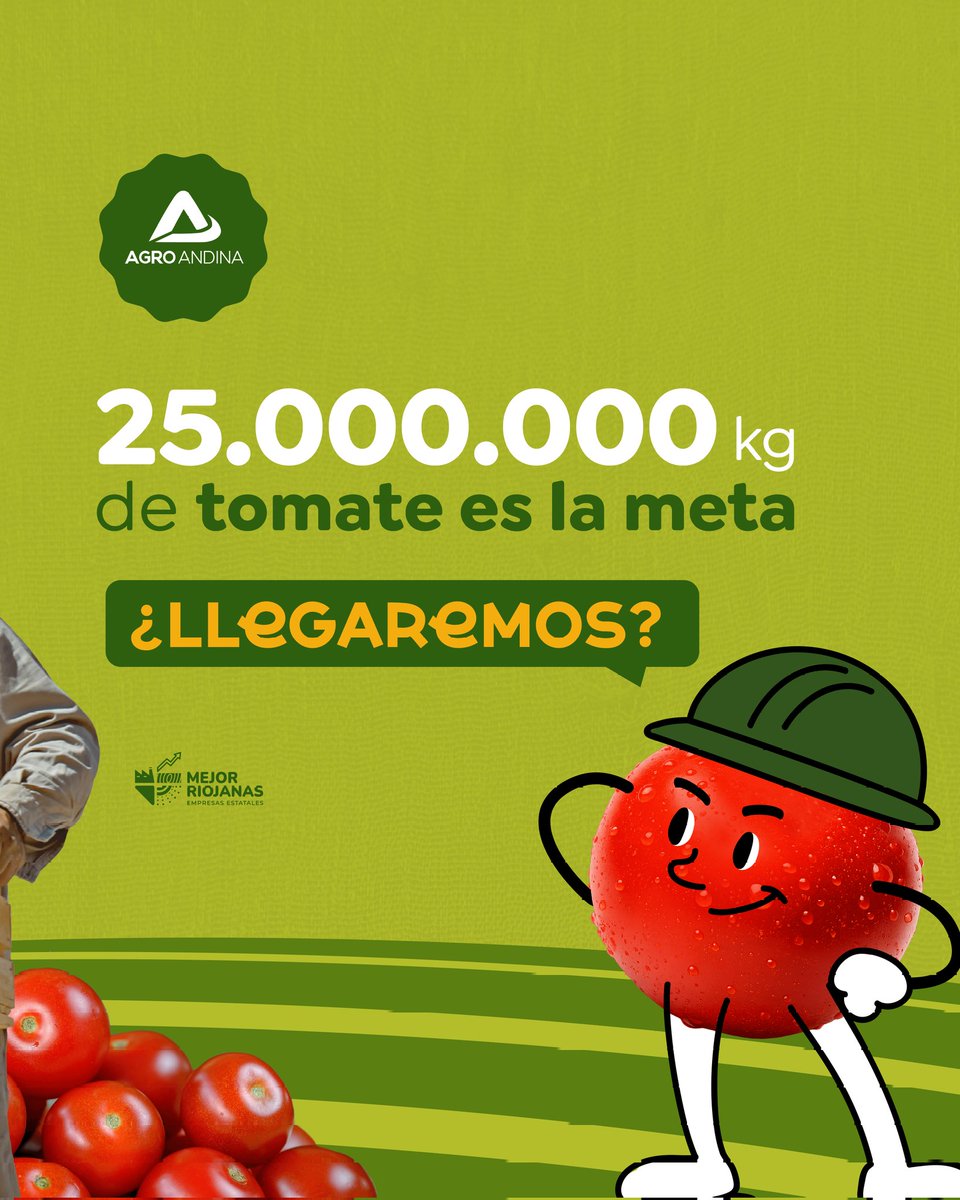 En #LaRioja se sostiene la #producciónlocal, generar valor de origen con manos riojanas que trabajan la tierra y transformar nuestra materia prima en desarrollo 💪
