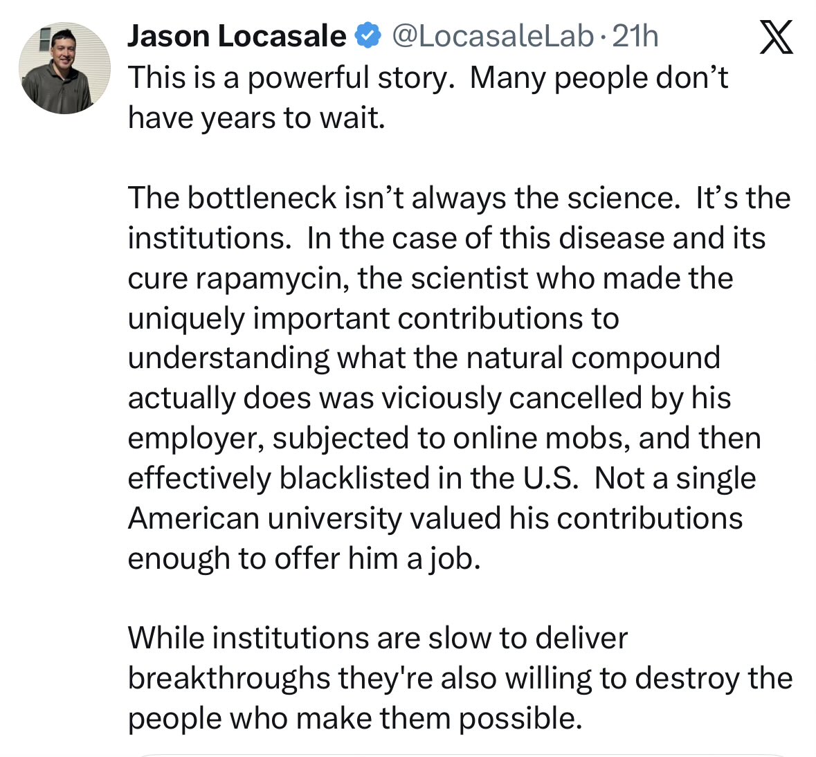 John Streicher tweet media