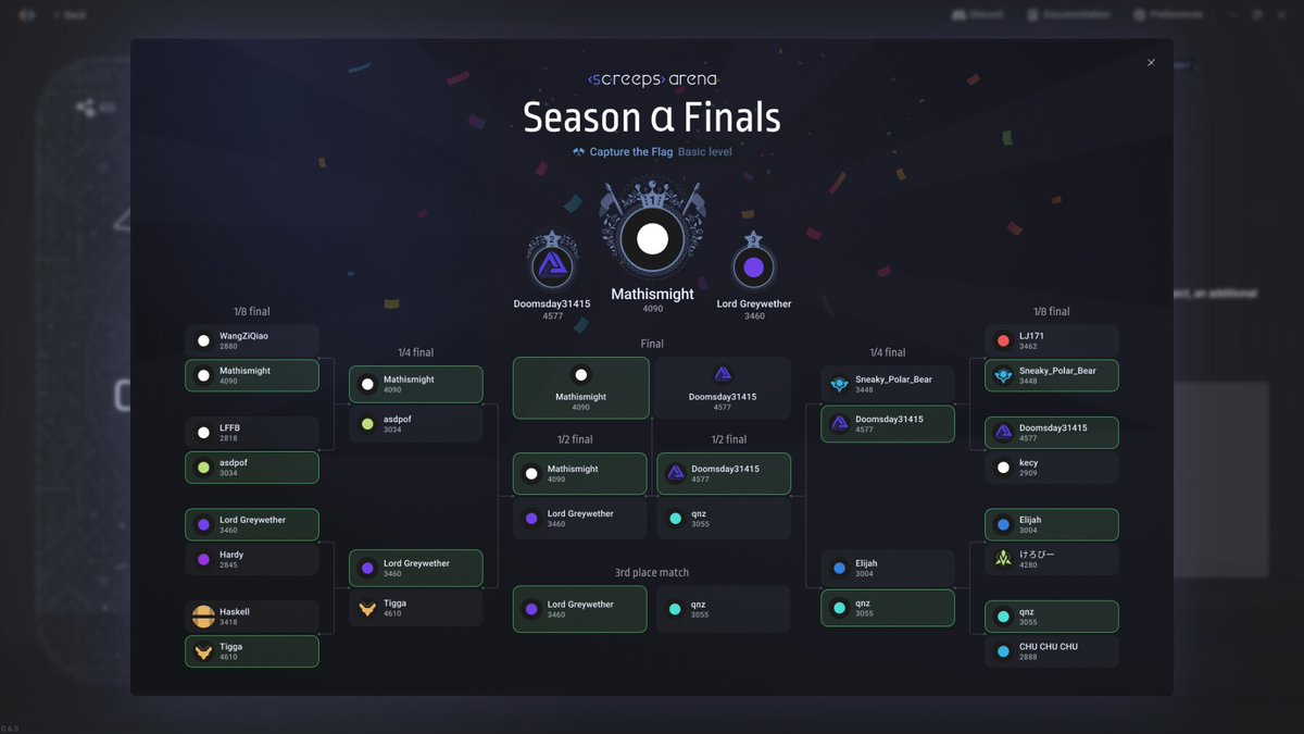 ScreepsGame's tweet photo. En este juego de estrategia online, no juegas con el ratón, sino con JavaScript. 20% de descuento con el código XSCREEPS20