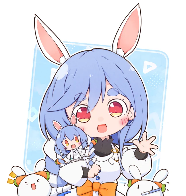 Expo衣装のぺこちゃんとお出かけマミー #ぺこらーと #ぺこママみて