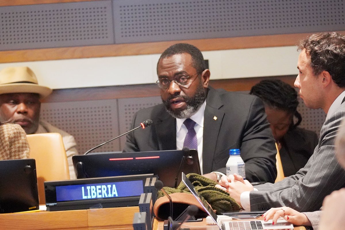 Permanent Mission of Liberia to the United Nations tweet media