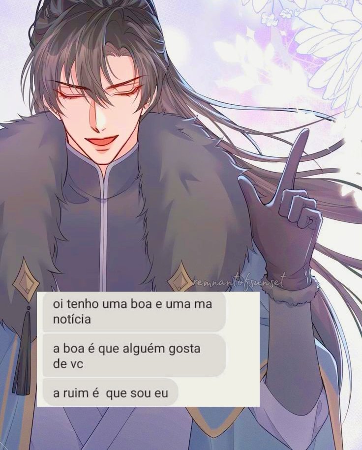 uma boa e uma má notícia