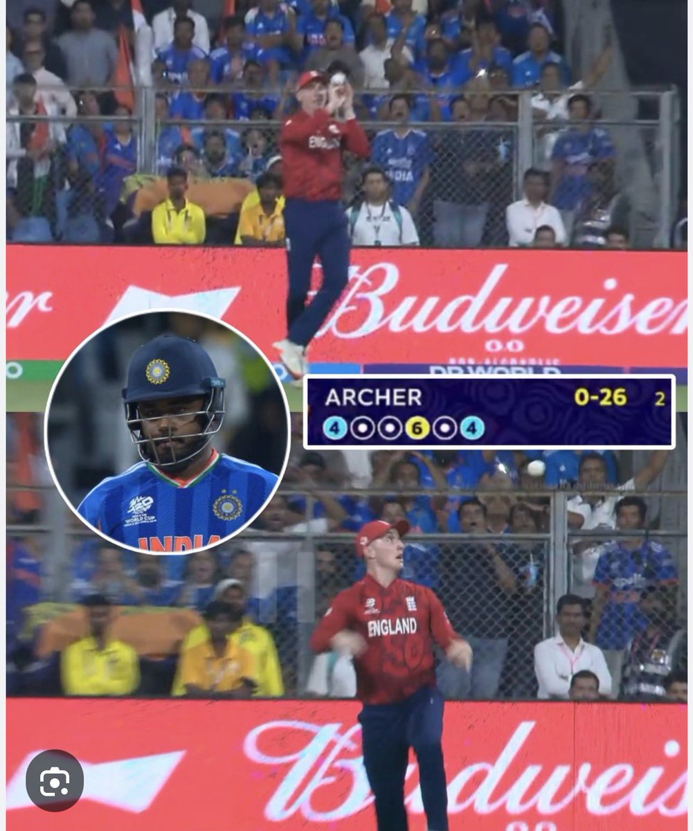 mansoorrana205's tweet image. Drop a catch… and the same batter starts sending it over the ropes. Even tougher when the miss comes from the captain himself. That’s the ruthless side of cricket.

#HarryBrook #ENGvNZ #T20WorldCup #Cricket #T20Cricket