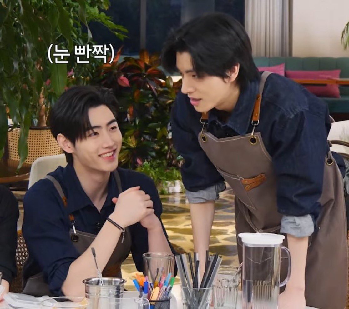 I bet he sees a quiet life together… a big house in the countryside, two dogs, and their own coffee shop when he looks at Jake.