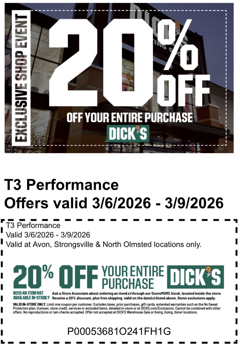 T3 Performance Campus tweet media