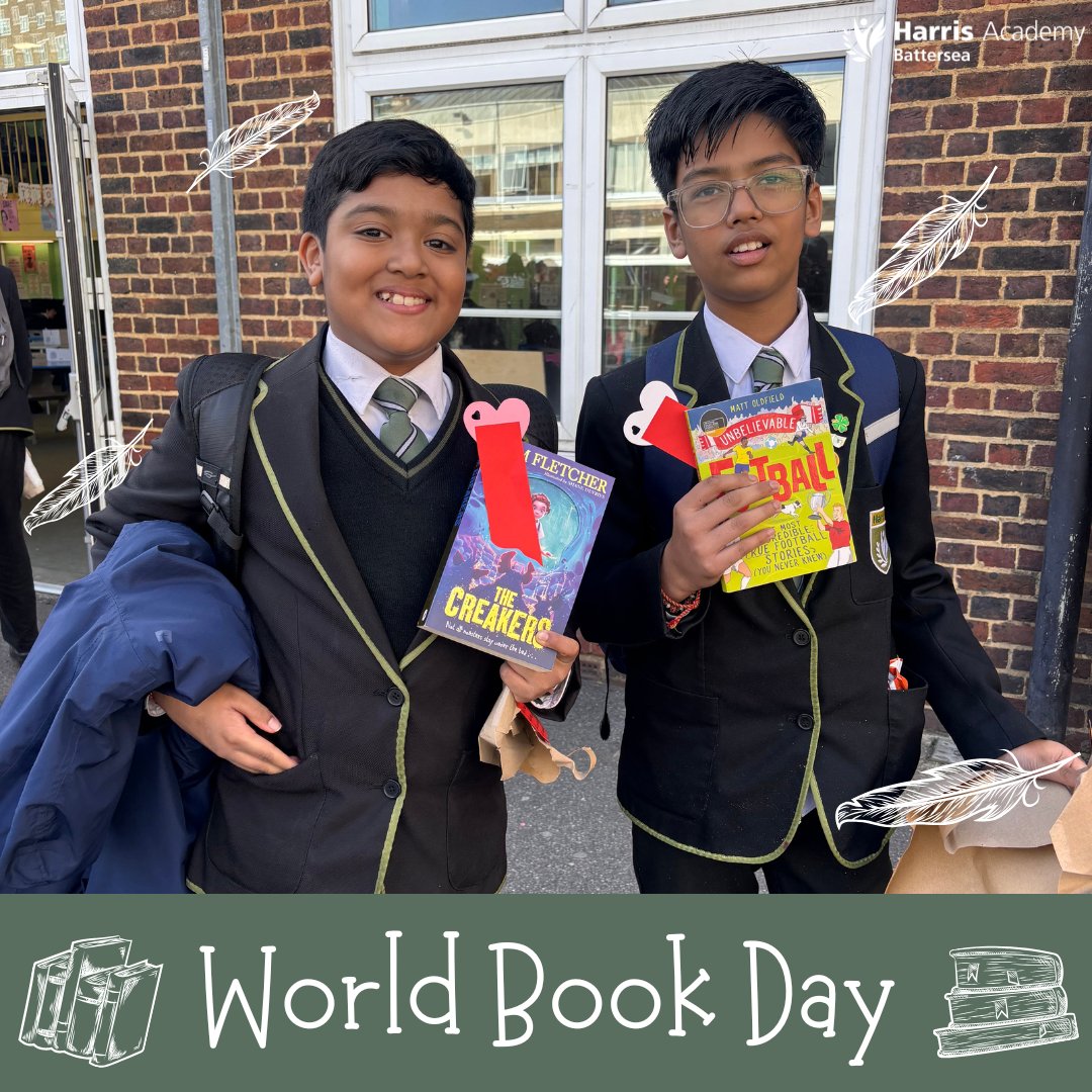 Students were nominated by their teachers to receive a mystery book that had been wrapped by our Student Librarians!&nbsp; #WBD2026&nbsp; #NationalYearofReading&nbsp; #HABS Image