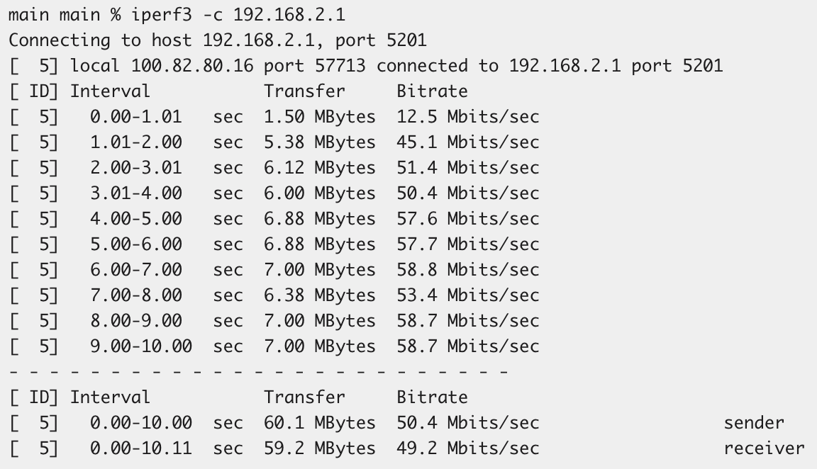 jamilbk's tweet photo. Amazing how even "small" packet pacing / loss problems can tank throughput, especially with any kind of latency.

Just fixed an issue in our eventloop to more fairly process rx packets while under high tx load - a three-line change.

Got a 3-4x throughput increase on a 100ms RTT simulated link: