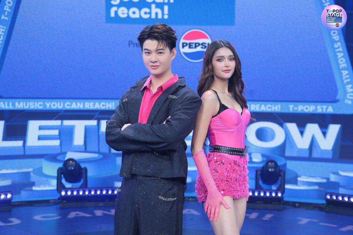 คืนนี้ห้ามพลาด! 📷 พบกับ 2 MC
“#Saint_sup &amp; #JustmineJMNK” ที่จะมาสร้างสีสันบนเวที!
ติดตามชมได้ในรายการ T-POP Stage presented by PEPSI 📷
All Music you can reach!
#TpopStagepresentedbyPEPSIweek9 / 2026
#TpopStagepresentedbyPEPSI

📷 วันพฤหัสบดีที่ 5 มี.ค. 69 เวลา 21.45 น.