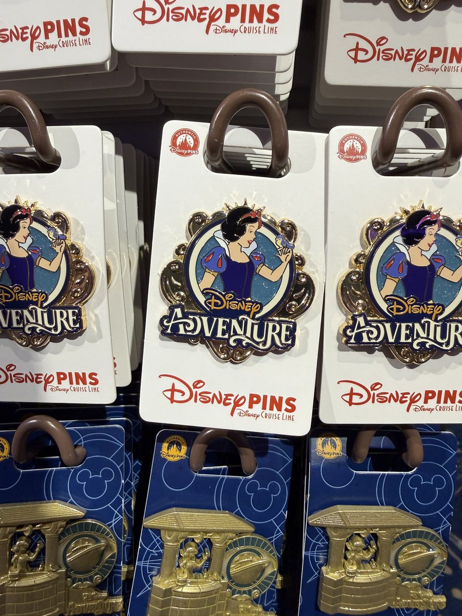 ScottGustin's tweet photo. A look at some of the Disney Adventure pins available in World of Disney: https://t.co/UlqWGVdTjU