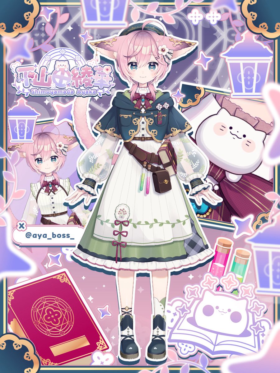 aya_boss_'s tweet photo. \🍀 固定ポスト 🍀/

下山田綾華です！
とにかくゲームが大好きです！

︎✿YouTube:https://t.co/UlflnRP0Js

︎✿FAタグ:#綾あーと
︎✿配信タグ:#綾ちぐら

#新人Vtuber https://t.co/KJPTTw1o9J