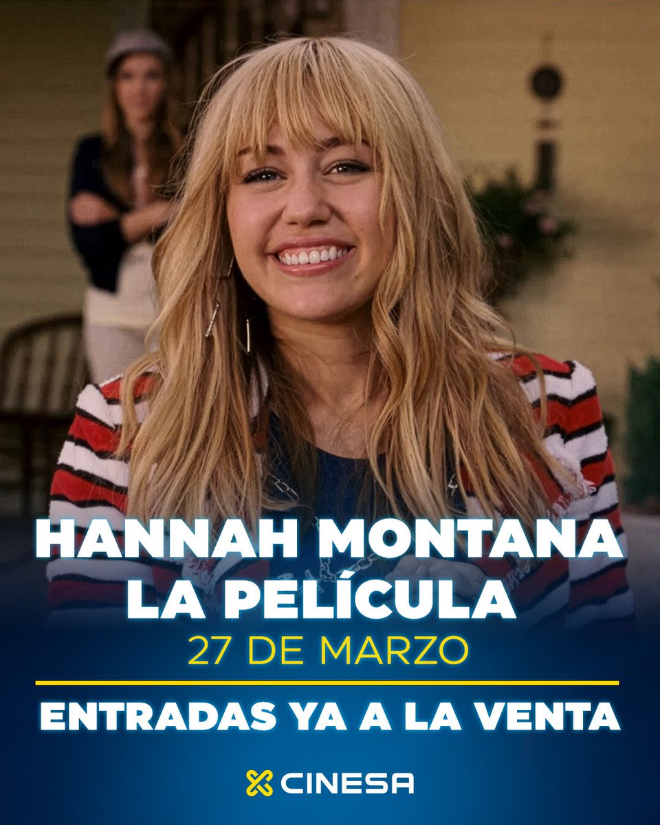 #HannahMontana

💥BOMBAZO💥

¡#HannahMontanaLaPelícula vuelve a los CINES!

La película se reestrenará el 27 de MARZO.