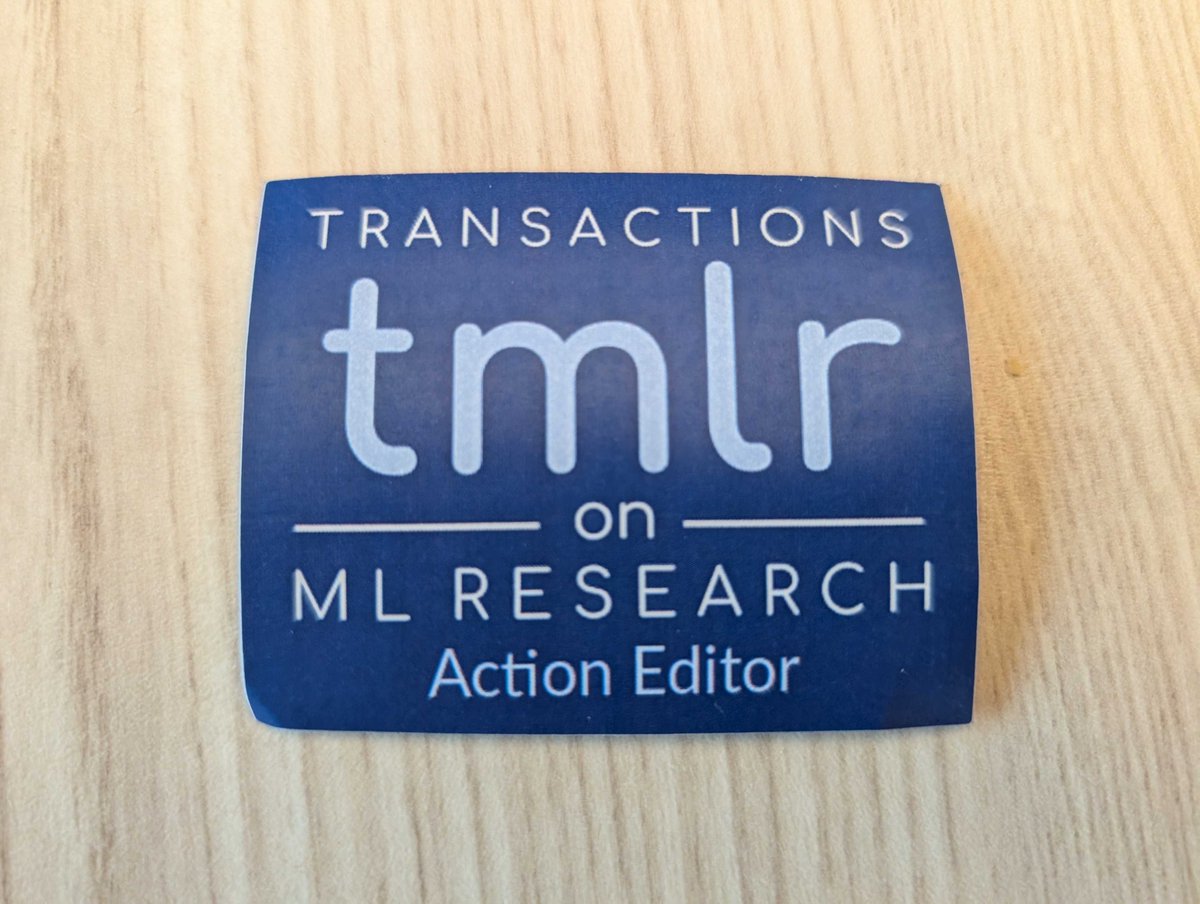 Transactions on Machine Learning Research tweet media
