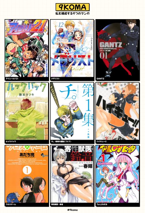 友情 努力 勝利 おっぱい

私を構成する9つのマンガ #9koma https://t.co/JPVOAAxotY 