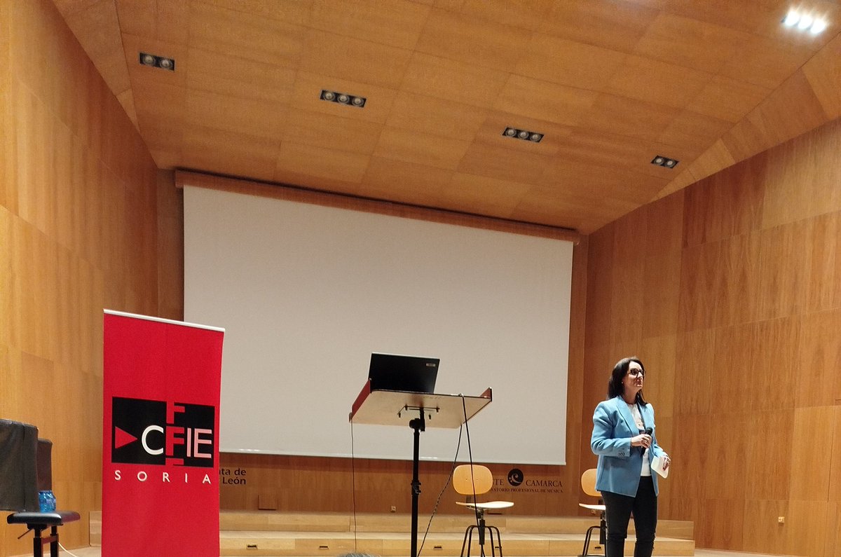 Hoy hemos participado en la jornada provincial " Buenas prácticas en convivencia"  organizada por el <a href="/CFIEdeSoria/">CFIE de Soria</a>. Intercambio de experiencias y formación en "Comunicación no violenta" .