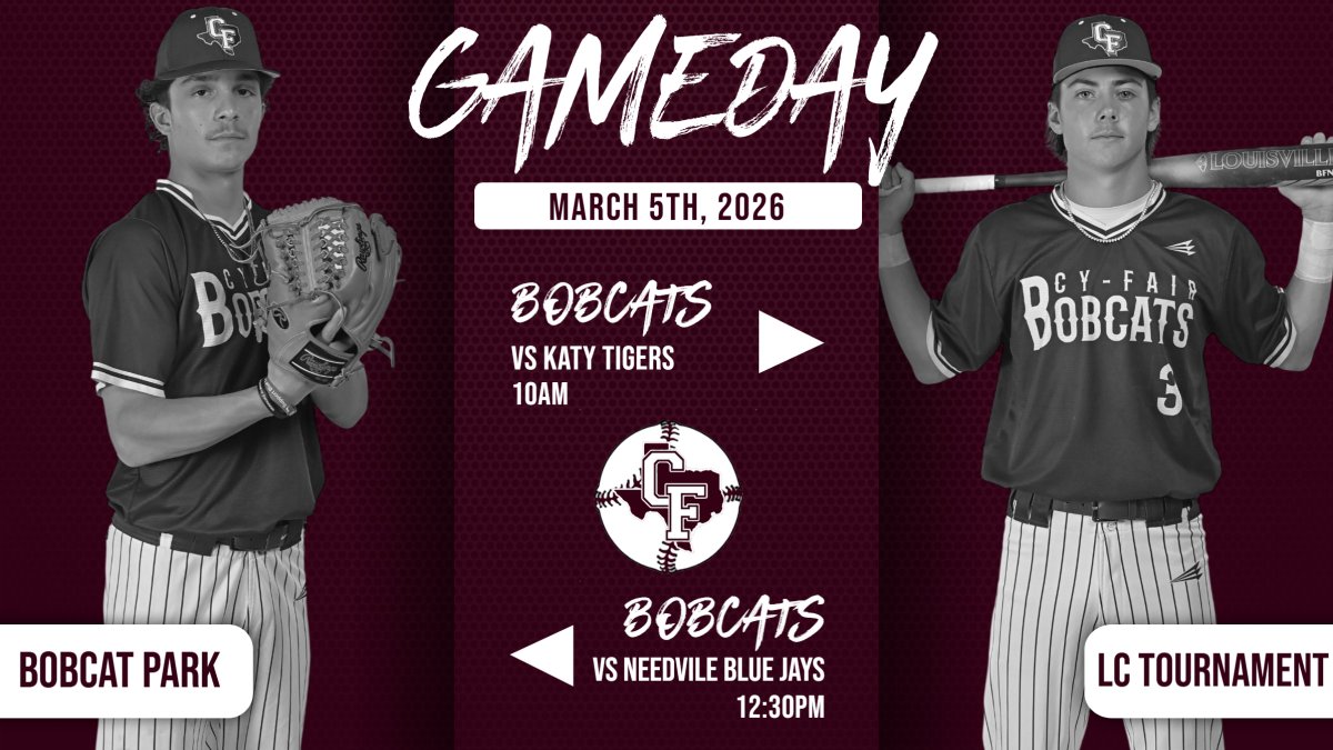 Cy-Fair Bobcats Baseball tweet media