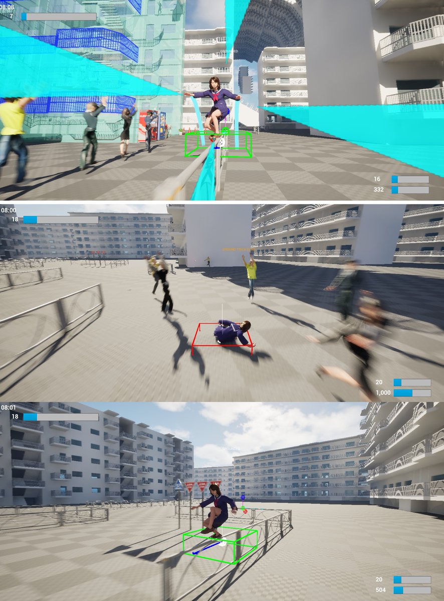 VIPofGOLD's tweet photo. JK+パルクール 制作中
#ゲーム制作 #UE5 #gamedev #indiedev https://t.co/HfIrB7vaxj