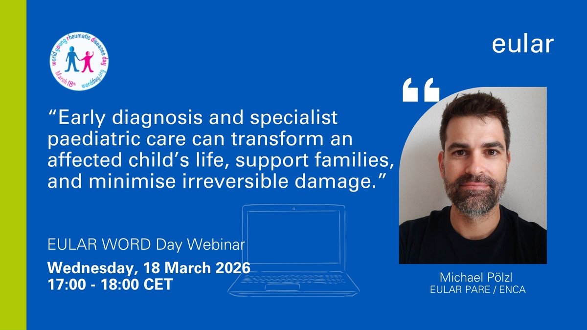EULAR tweet media