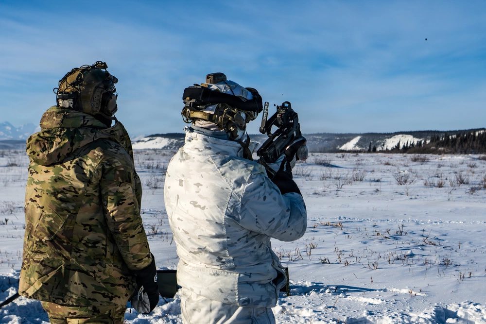 NATO_SOF's tweet photo. Allied Commitment: Always On Target ✅

U.S. 🇺🇸 and U.K. 🇬🇧 Special Operations Forces (SOF) conduct live-fire training in Alaska during Arctic Edge 2026 (AE26).

The result? 

🔥 Strengthened readiness
🔥 Demonstrated capabilities
🔥 Enhanced Allied interoperability in the High North

💡 AE26 is a multi-domain Field Training Exercise (FTX) led by the North American Aerospace Defense Command (NORAD) and U.S. Northern Command (USNORTHCOM), bringing together the United States, Denmark, and Canada, alongside the Alaska National Guard, interagency partners, and Alaska Native communities.

#ArcticEdge26 #AE26 #USNORTHCOM 
📸 @USNorthernCmd & @socnorth 
@USSOCOM @DefenceOps @BritishArmy