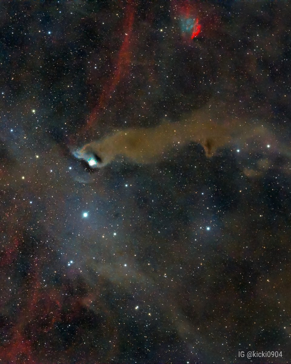 Barnard 175 – Nebulosa oscura en la constelación de Cefeo, capturada por IG @ kicki0904 📸

🔭 William Optics AP 81/559 ZS 81 (SKU 85515) ⚙️ Skywatcher HEQ-5 Pro (SKU 4071) 📷 ZWO ASI 071 🔦 12,5 h IR-Cut, 1,5 h Hα-OIII 📍 Neustrelitz, Alemania

#Astroshop #FotosAstronomicas