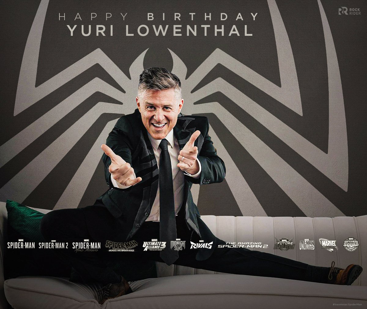 Happy 55th Birthday to <a href="/YuriLowenthal/">Yuri Lowenthal 🇵🇸 🇺🇦 #ceasefirenow</a>, the definitive voice of Spider-Man 🕷