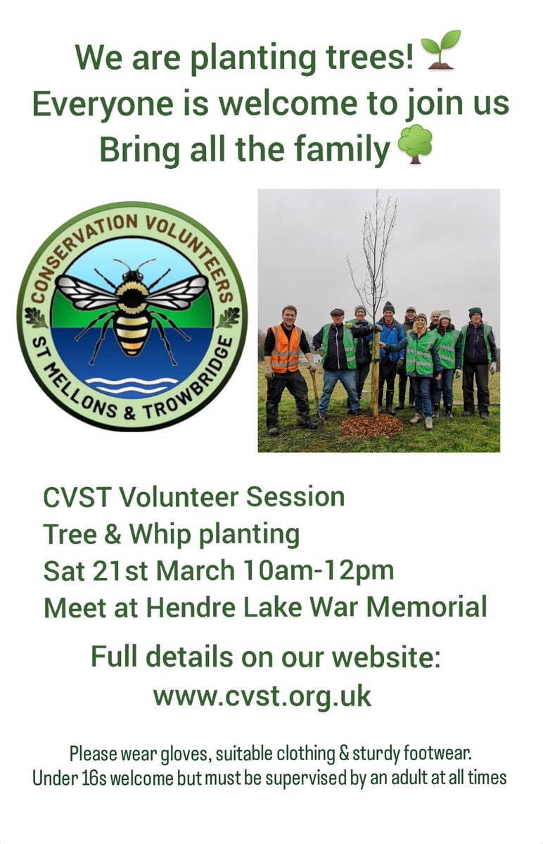 Conservation Volunteers St Mellons & Trowbridge tweet media